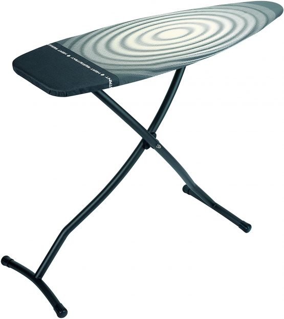 Brabantia Size D (135 x 45cm) Replacement Ironing Board Cover with Heat Resistant Parking Zone & Durable 2mm Foam Layer (Titan Oval) Easy-Fit, 100% Cotton - Image 2