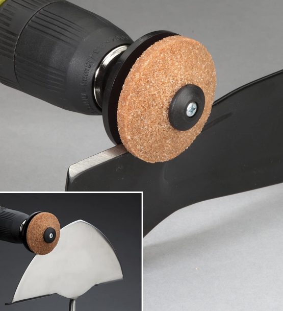 Multi-Sharp 1301 Multi-Purpose Blade Sharpener for Rotary Lawn Mower, Spades, Hoes, Lawn-Edgers, Shears, Axes and Other Garden Tools - Image 2