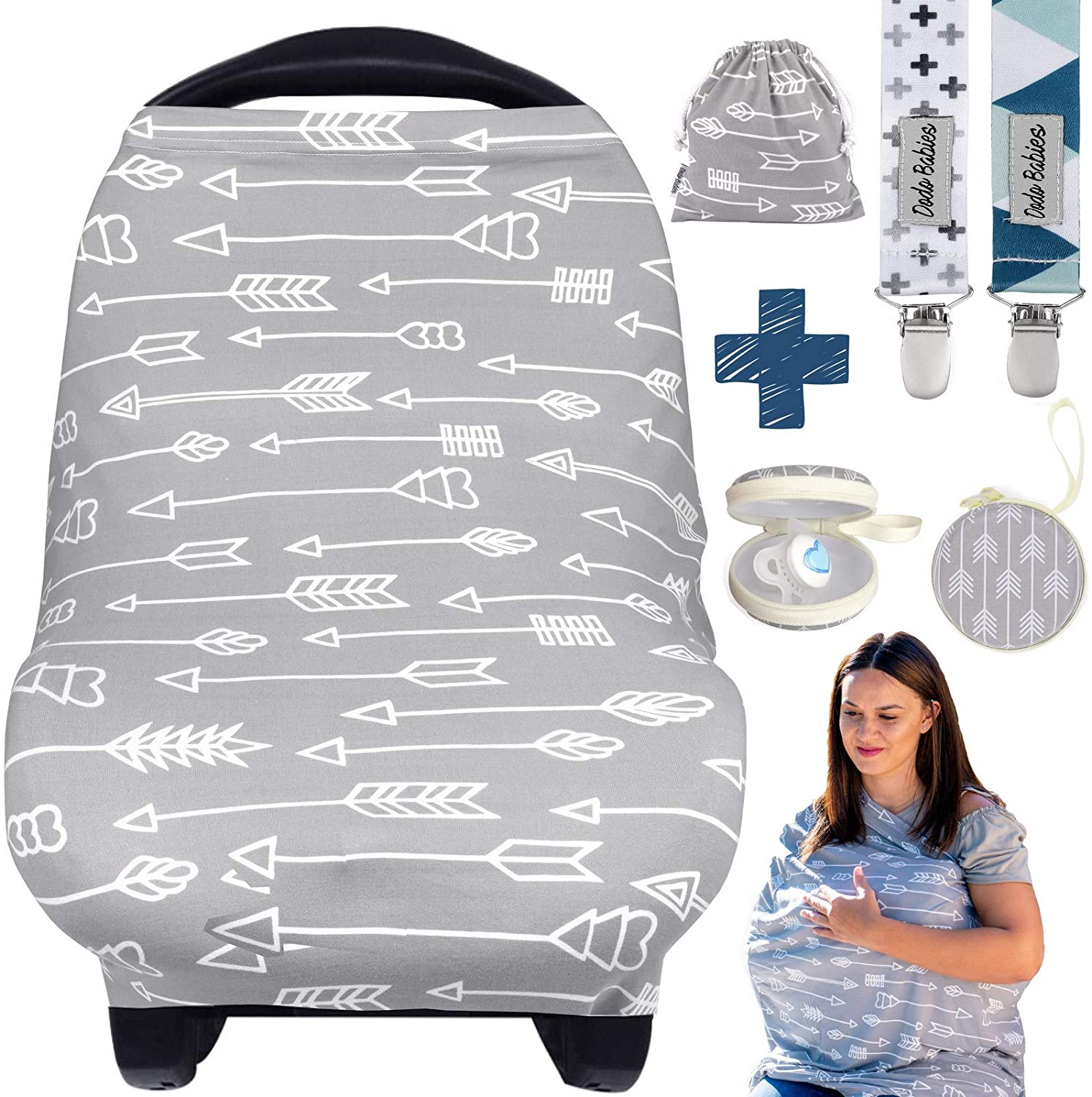 Dodo Babies Nursing Cover Set, Soft