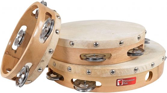 Percussion Plus PP872 8 inch Tambourine - Image 3