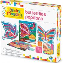 ORB 51006.0 0622222051006 Sticky Mosaics Butterflies, Linus, Multi