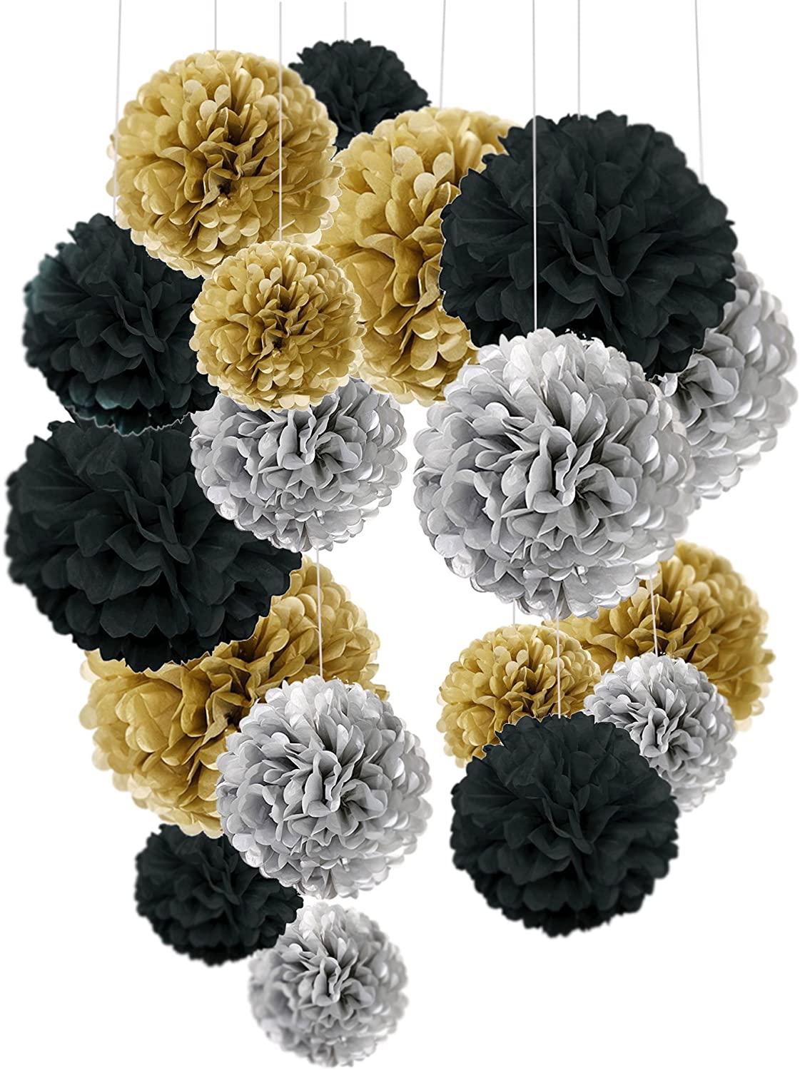 Recosis Tissue Paper Pom Poms