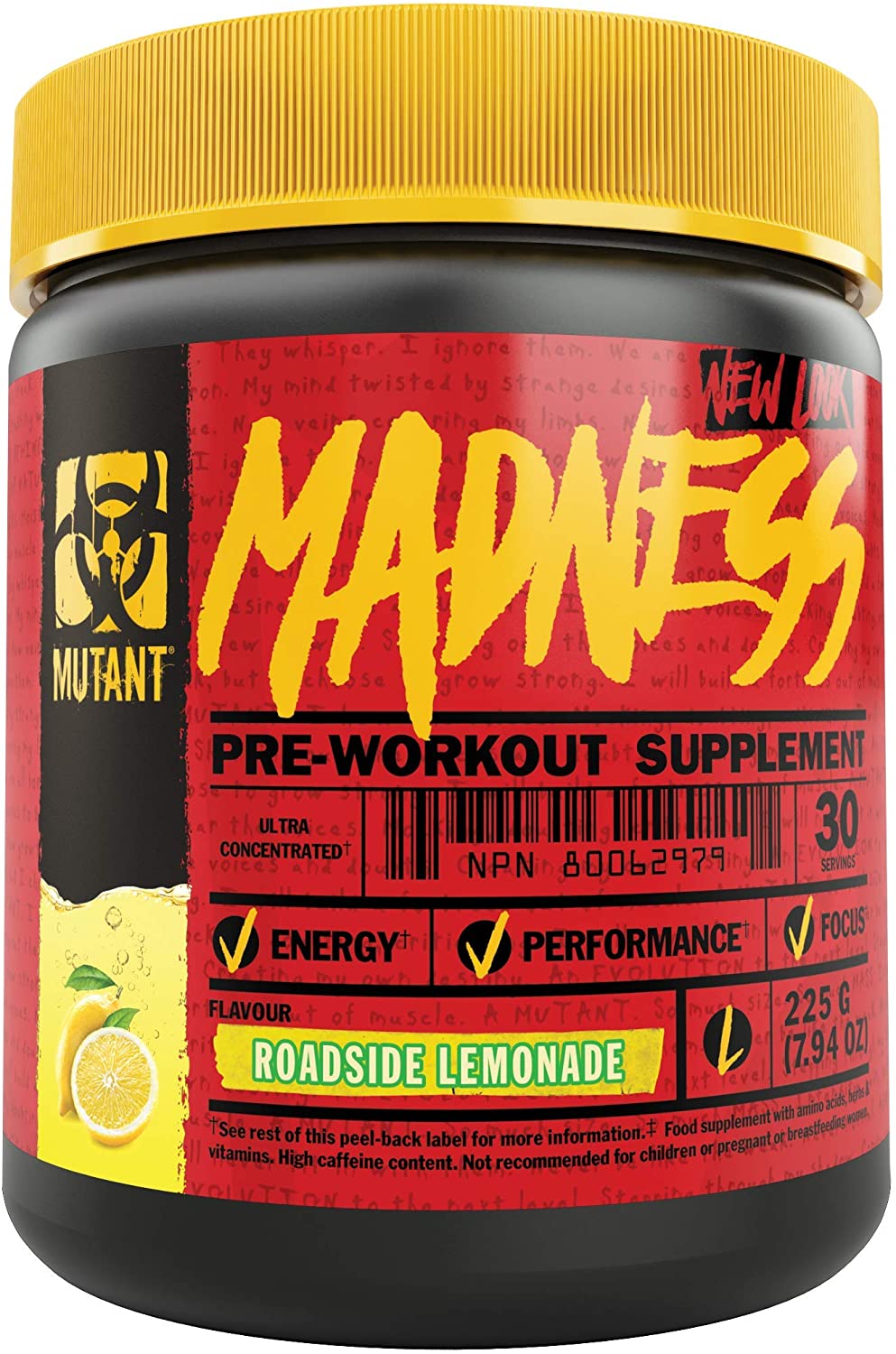 MUTANT Madness, Roadside Lemonade, 30 servings (225 g)