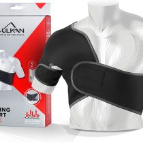 Vulkan Classic Right Half Shoulder Support, Medium, Shoulder Brace for Rotator Cuff Injuries, AC Joint Support, and Dislocations, Shoulder Strap for Men and Women, Brace for Athletes and Exercising