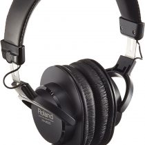 Roland Rh-200 Headphones, Stereo Monitor Headphones, Clear, Accurate & Comfortable for Studio-Quality Monitoring - Black