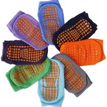 Toddler Grips Ankle Socks, Non Slip Socks for Kids, Low Cut Anti-Skid Floor Socks for 1-3 Years Baby Boys and Girls, 8 Pairs