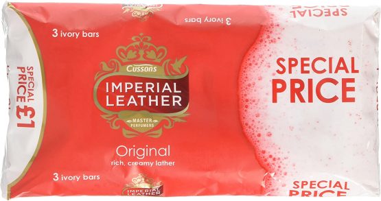 Imperial Leather original Bar Soap Pack of 3(3x100g)