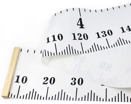 BestMall Baby Growth Chart Canvas Wall Hanging Measuring Rulers for Kids Boys Girls Room Decoration Nursery Removable Height and Growth Chart 7.9 x 79 inch - Image 4