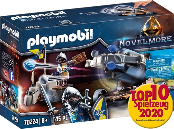 Playmobil 70224 Knights of Novelmore Firing Ice Cannon - Image 2
