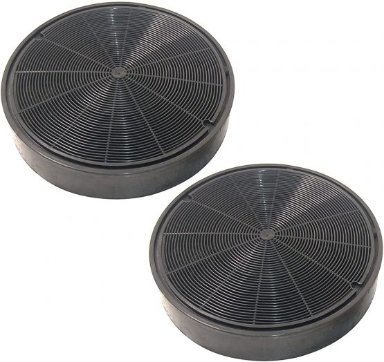 SPARES2GO Anti-Odour Charcoal Carbon Filters for Rangemaster Cooker Hood Vent (200 x 28 mm, Pack of 2) - Image 3