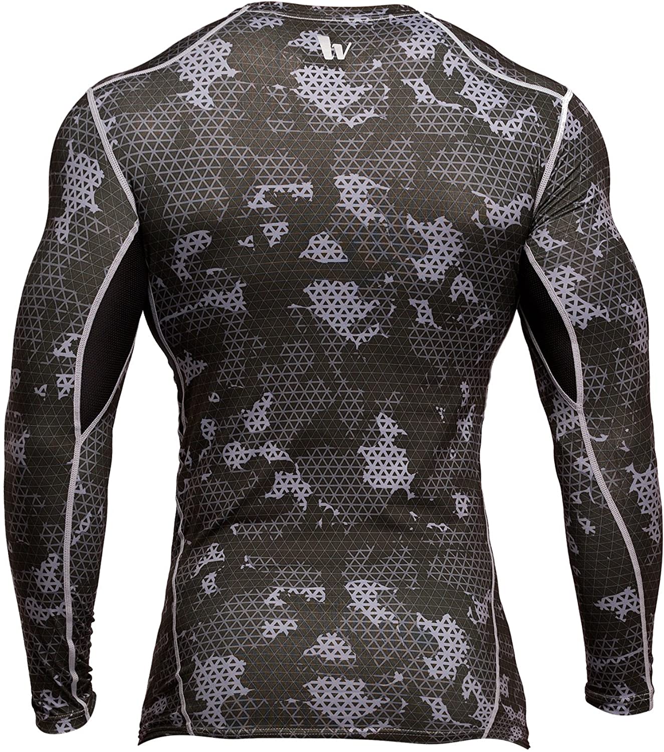 Fringoo Compression Base Layer Men’s Training Top Workout T-Shirt Long Sleeve Gym Shirt Thermal Underwear S M L XL - Image 3