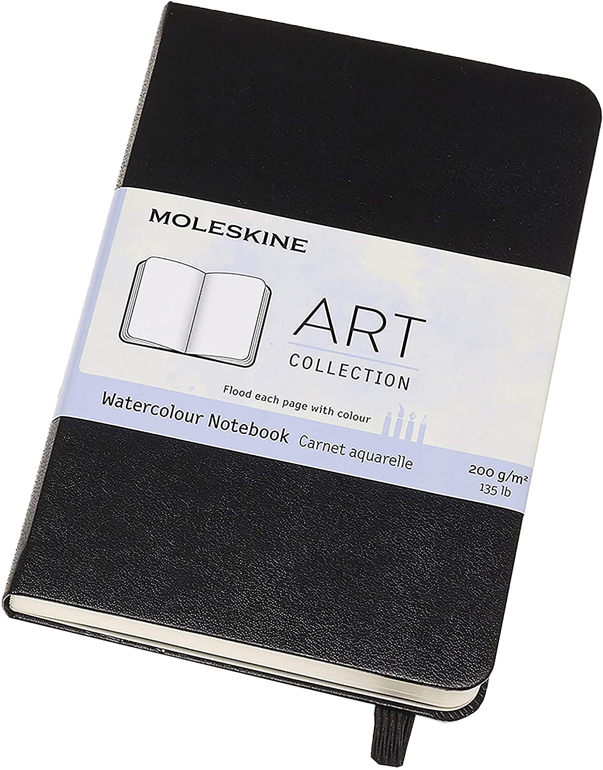 Moleskine 9 x 14 cm Pocket Size Watercolour Notebook Watercolour Notebook - Image 2