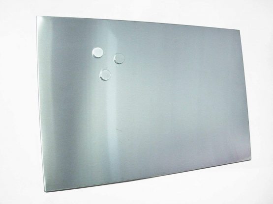 Zeller 11120 Magnetic Board, Stainless-Steel, Silver, 40 x 60 cm - Image 3