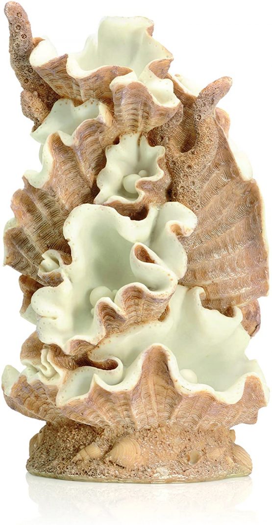 biOrb Samuel Baker Clamshell Ornament, Large, pink
