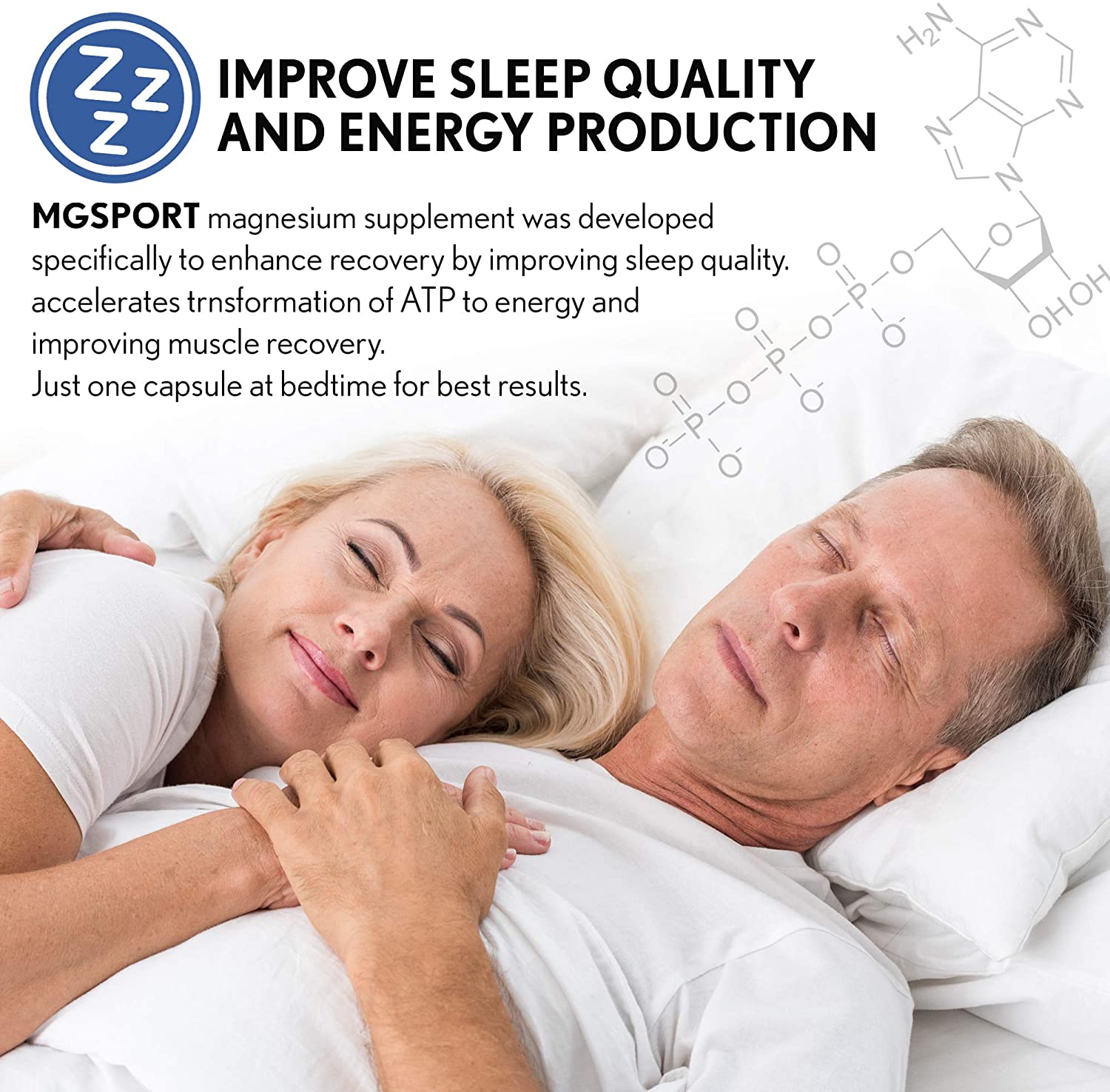 High Absorption Magnesium for Leg Cramps and Sore Muscles, Restless Leg