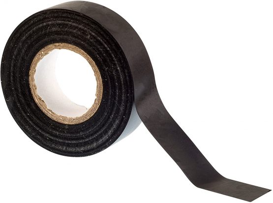 Gocableties Black & White PVC Electrical Insulation Tape, 20m x 19mm, Premium Twin Pack, 2 Rolls of Tape - Image 2