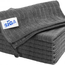 MR Microfiber Cleaning Cloth, All-Purpose Cleaning Towels, Pack of 6, Size 13.8 x 15.7 in