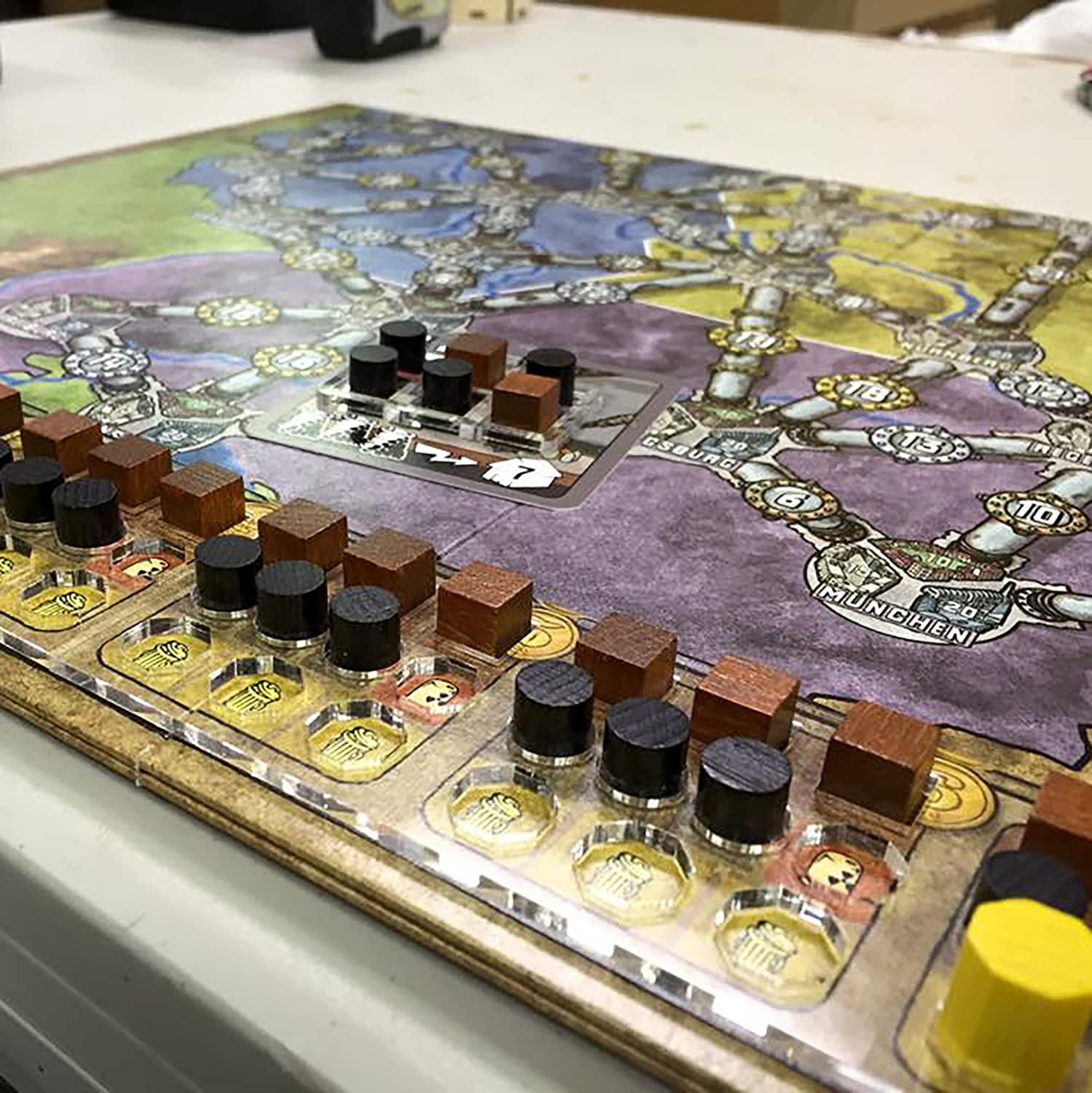 The Broken Token Power Grid Resource Market Trays (3), Small - Image 3
