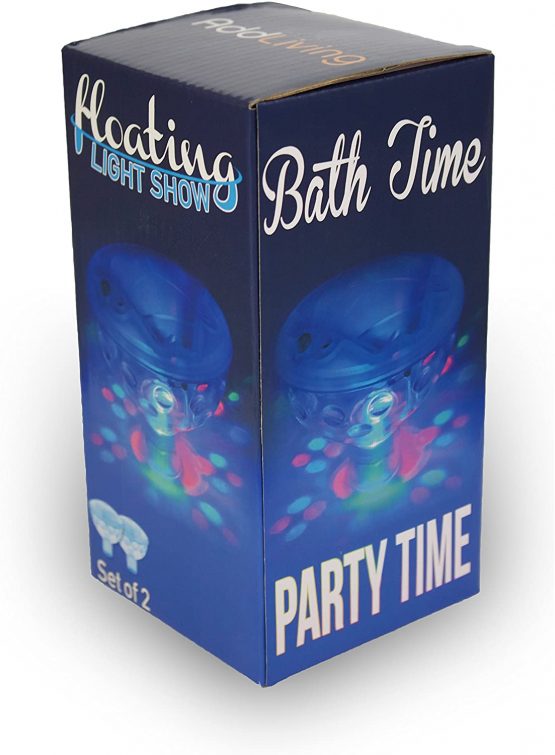 SET OF 2 Floating/Underwater LED Bath,Spa,pool Disco Light - Image 3