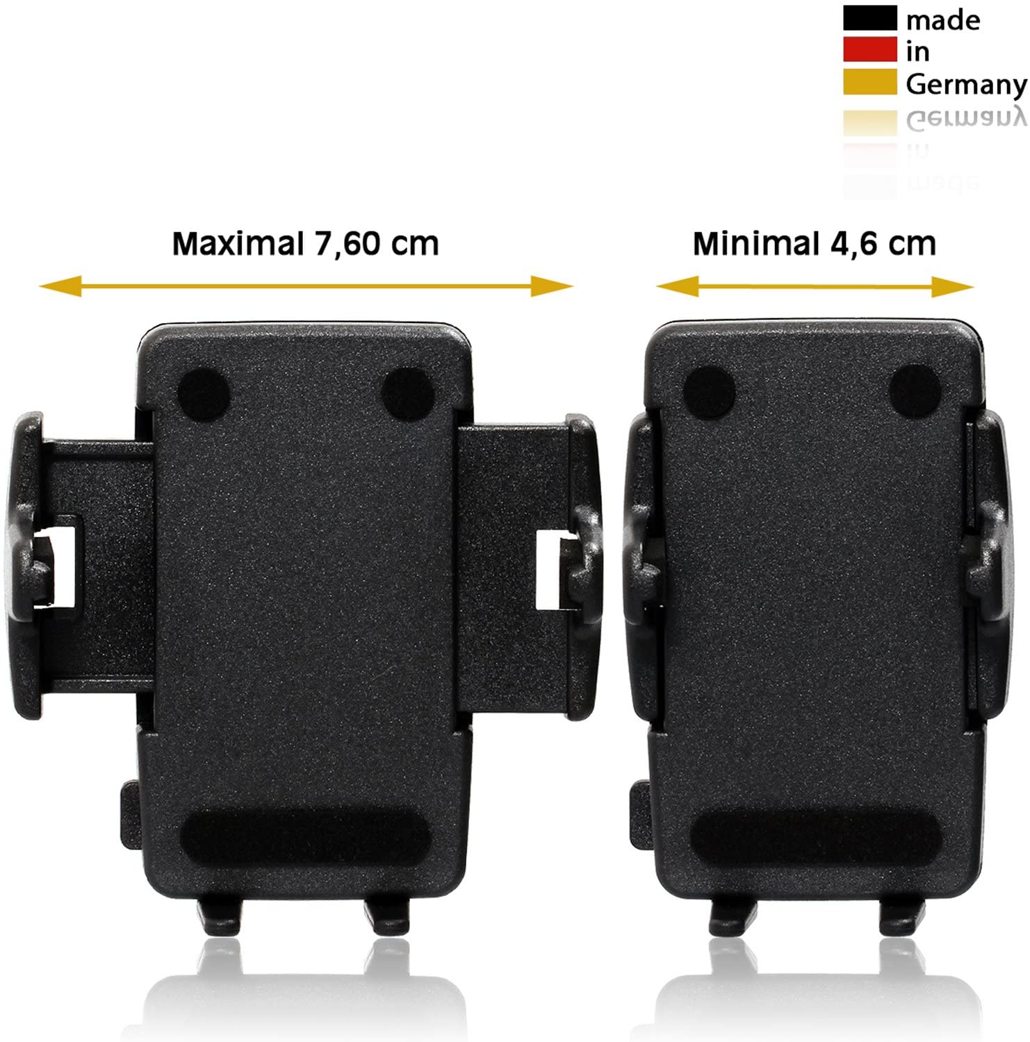 Wicked Chili UniGrip In-Car Phone Holder 46 to 76 mm Width, Black, 46 mm bis 76 mm Breite - Image 3