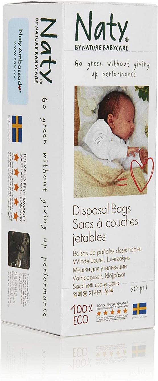 Naty Disposable Bags for Nappies, 50g