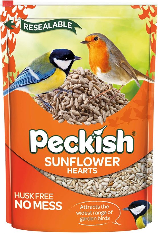 Peckish Sunflower Hearts for Wild Birds, 1 kg