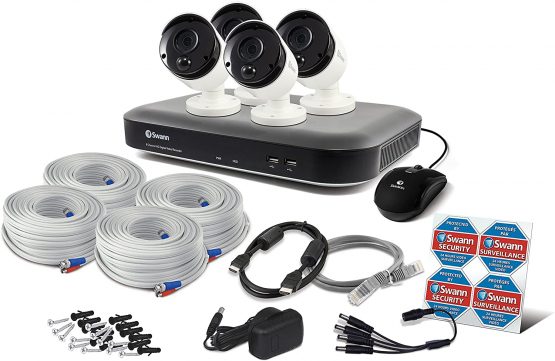 Swann 8 Channel 4 Camera HD CCTV Security System, 5 MP NVR-7450 with 2 TB HDD + 4 x Thermal Sensing Security Cameras - Image 2