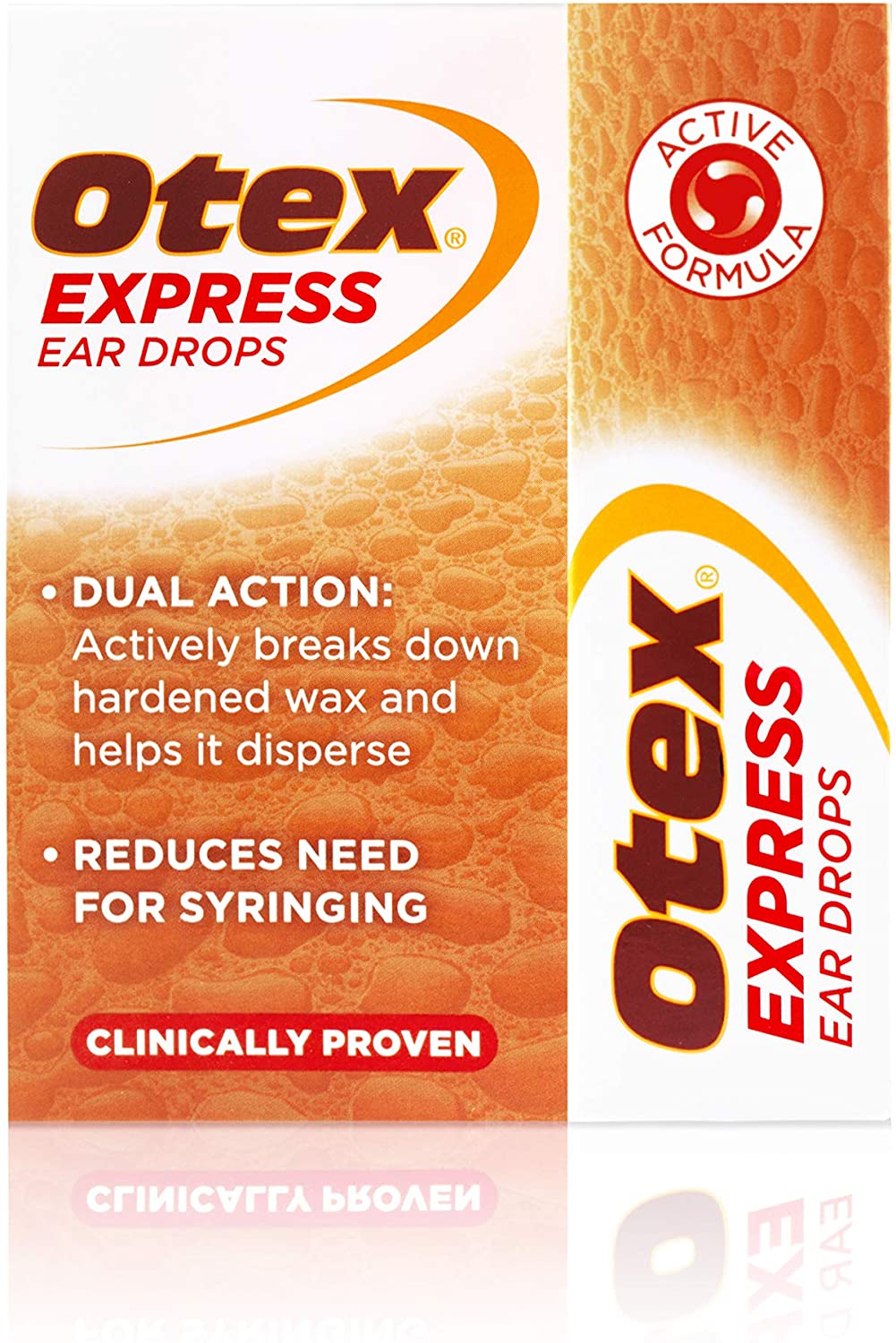 Otex Express Ear Drops. Clinically Proven Ear Wax Removal Drops for Excessive Hardened Ear Wax. Can Reduce The Need for Syringing or Microsuction 10ml