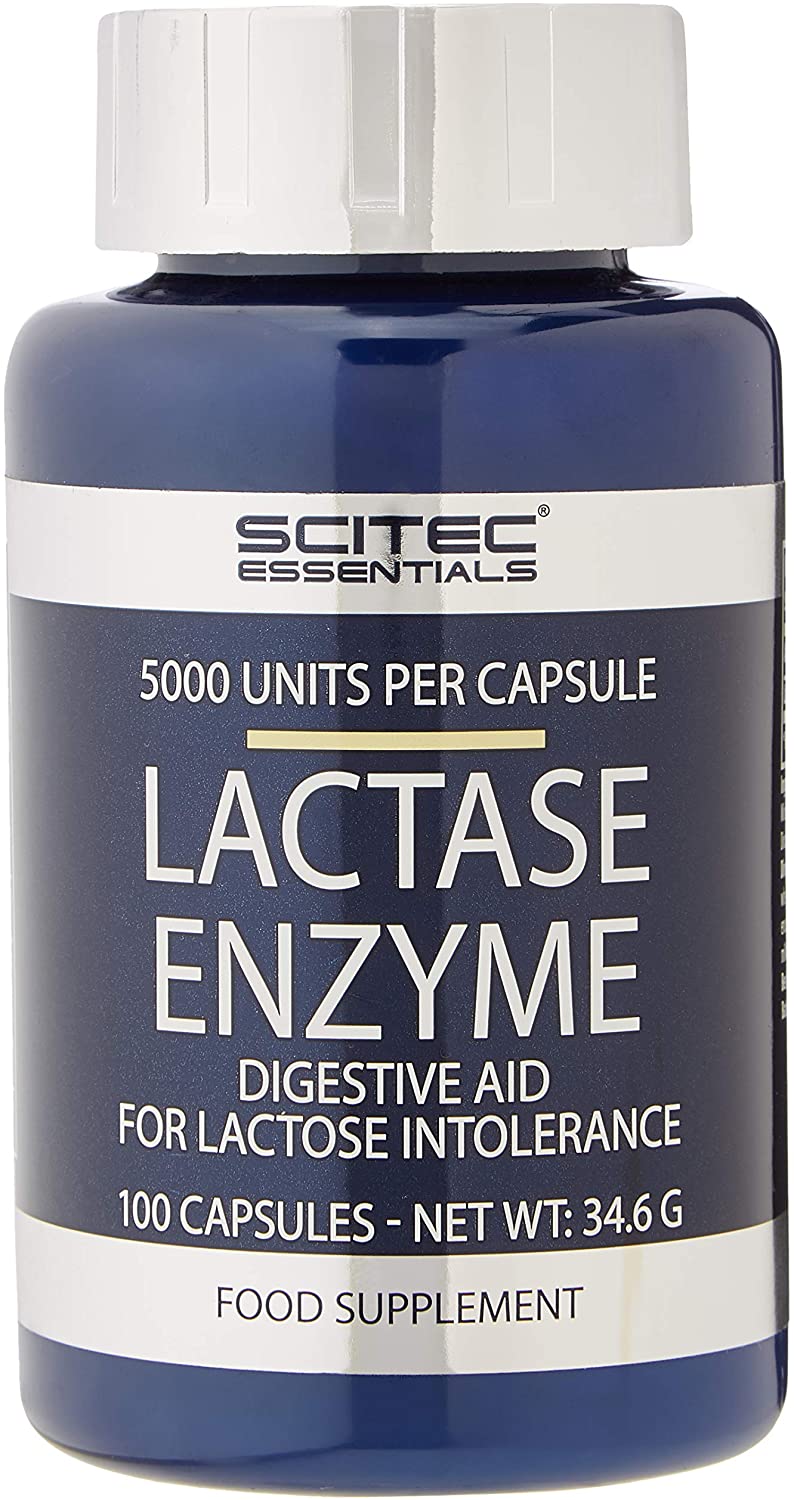 Scitec Nutrition Lactase Enzyme 100 Capsules, 100 count (Pack of 1)