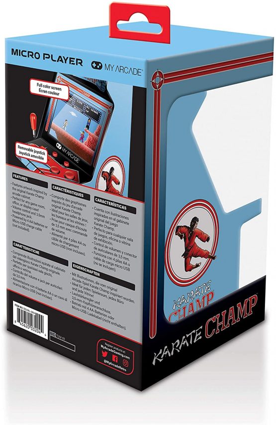 Karate Champ 6 Inch Collectible Retro Micro Player - Image 2