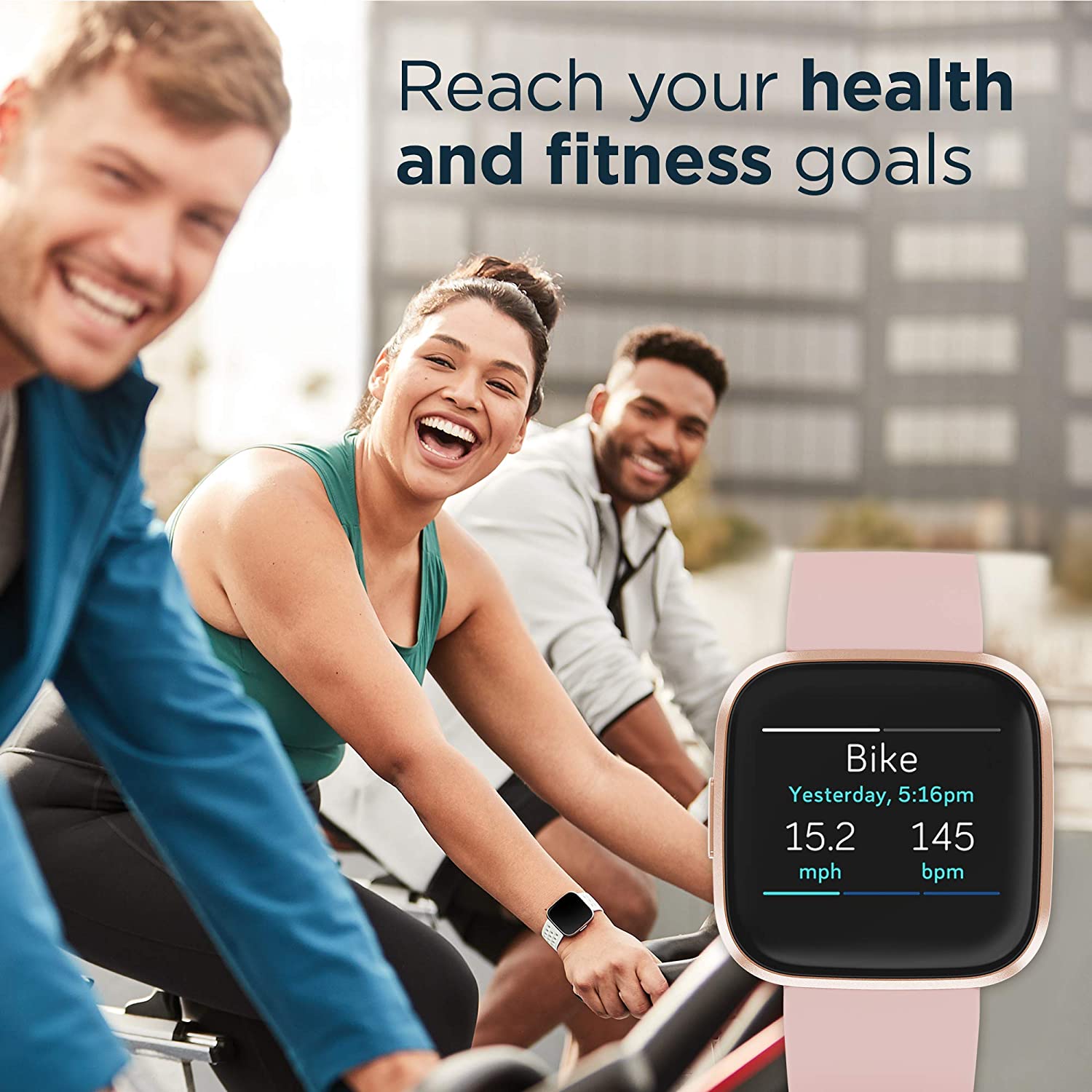 Fitbit Versa 2 Health & Fitness Smartwatch with Voice Control, Sleep Score & Music - Image 4