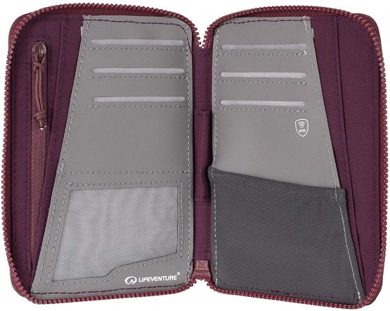 Lifeventure RFiD Protected Mini Travel Wallet - Image 2