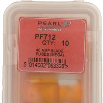 Pearl PF712 40A Maxi Blade Fuses (Pack of 10)