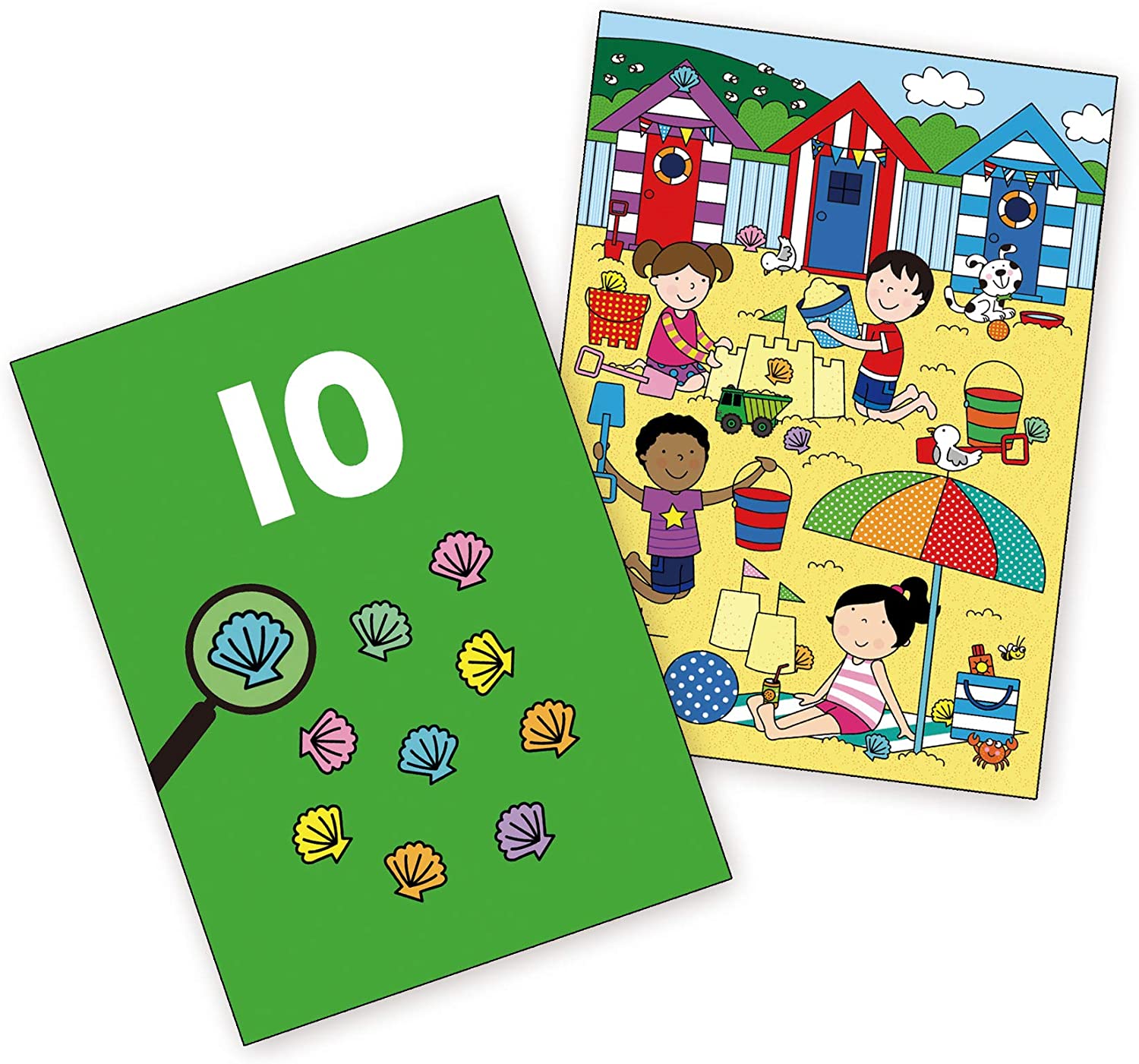 Galt Toys, Water Magic - Look and Find at The Seaside, Colouring Books for Children Ages 3 Years Plus, multi, medium - Image 3