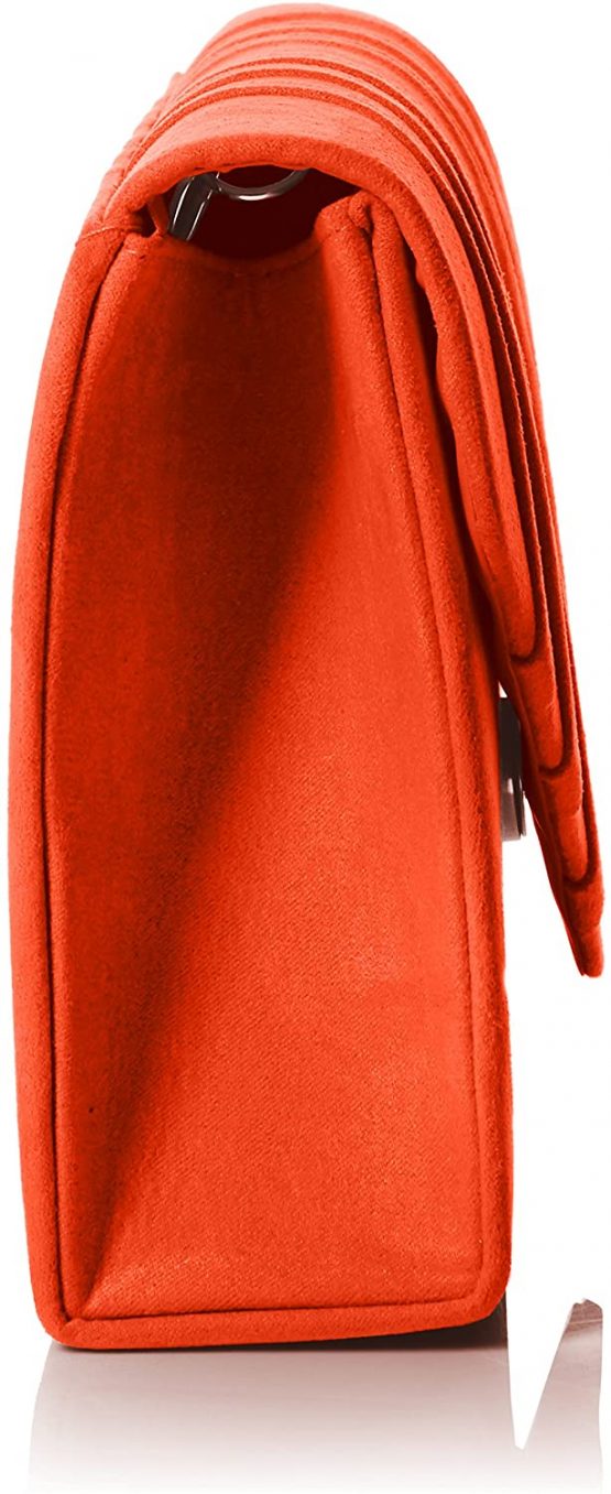 SwankySwans Women's Iggy Suede Velvet Envelope Party Prom Clutch Bag Clutch - Image 3