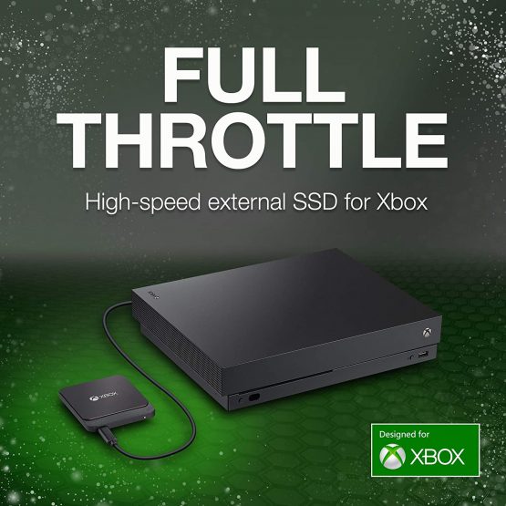 Seagate Game Drive for Xbox, 1 TB, SSD External Solid State Drive, Portable USB 3.0 – Designed for Xbox One, 2-Month Xbox Game Pass Membership, and Two-year Rescue Services (STHB1000401) - Image 2