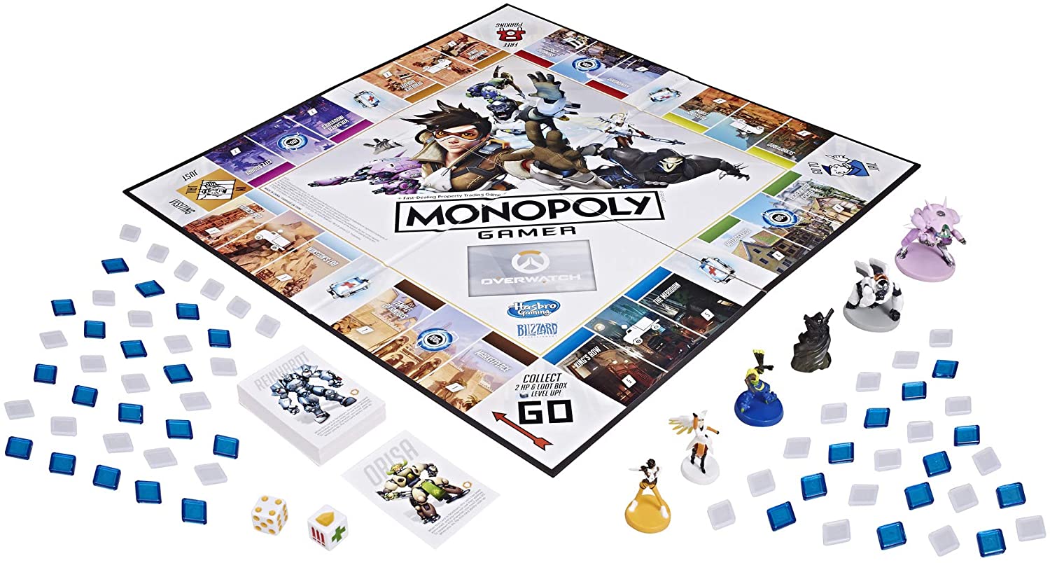 Monopoly - Overwatch Board Game - French Version, Black - Image 2