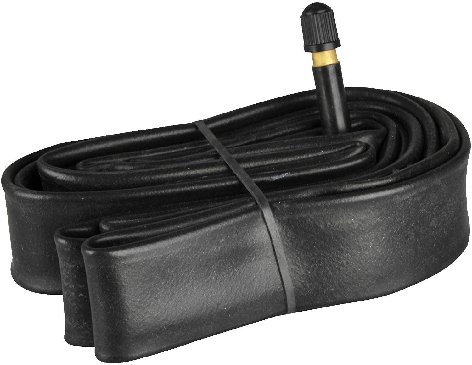 Fischer Bicycle Tube, Plain Black, 47 x 35-47 mm