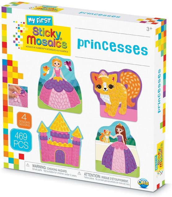 ORB 50955-00 First Sticky Mosaics Princesses, Multi - Image 3