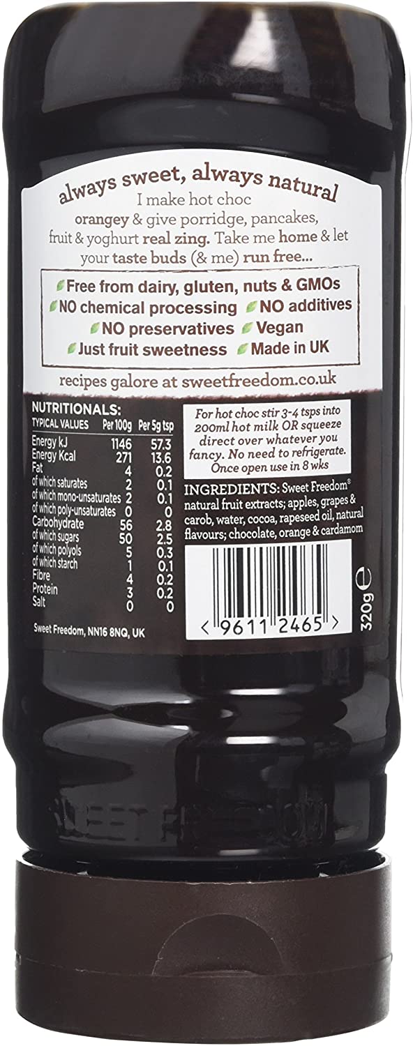 Sweet Freedom Shot Orange Hot Chocolate Spice Liquid, 320 g, 320 g (Pack of 1) - Image 2