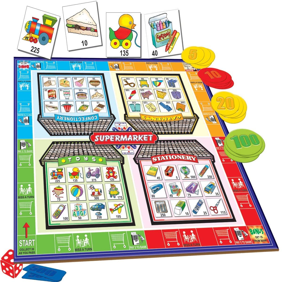 Creative Educational Creative School Supermarket, Large - Image 2