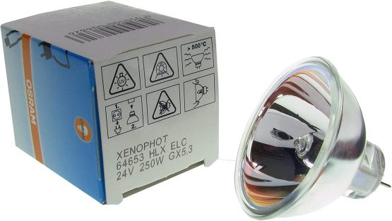 ELC 24v 250w GX5.3 XENOPHOT Osram A1/259 64653 Disco Stage Studio Bulb Lamp - Image 2