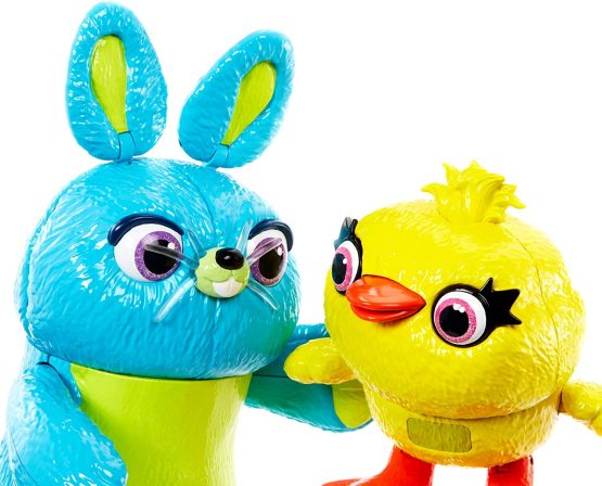 Disney Pixar Toy Story Ducky and Bunny 2-Pack in Movie-inspired Relative Scale Interactive, Talking, For Ages 4 Years Old and Up - Image 4