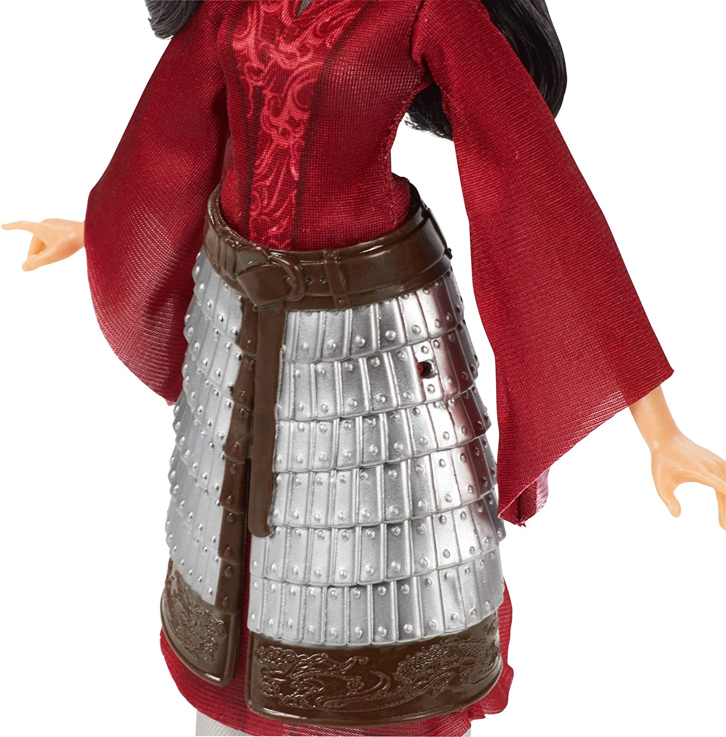 Disney Mulan Fashion Doll with Skirt Armour, Shoes, Trousers and Top, Inspired by Disney's Live-Action Film Mulan - Image 3