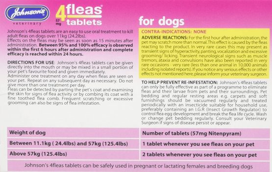 Johnsons Veterinary Products 19-0295 Tablets for Dogs Treatment, Large, Pack of 3 - Image 2