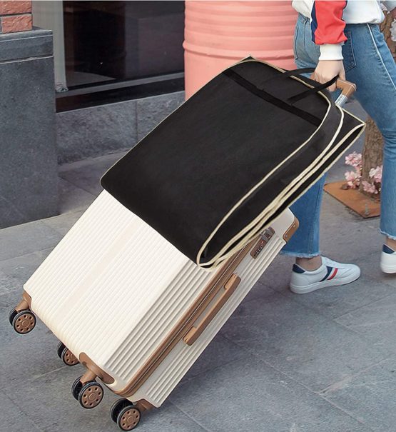 MISSLO 54" Suit Bags for Men Garment Covers for Clothes Breathable Carrier Dress Garment Bag for Storage with Handle and Gusseted, Pack of 2 - Image 3
