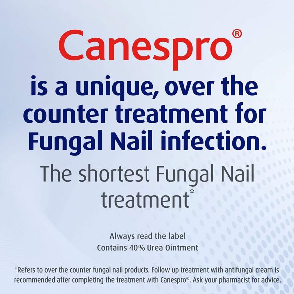Canespro Fungal Nail Treatment Set for Toenails Plasters & Nail Scraper Included BigaMart