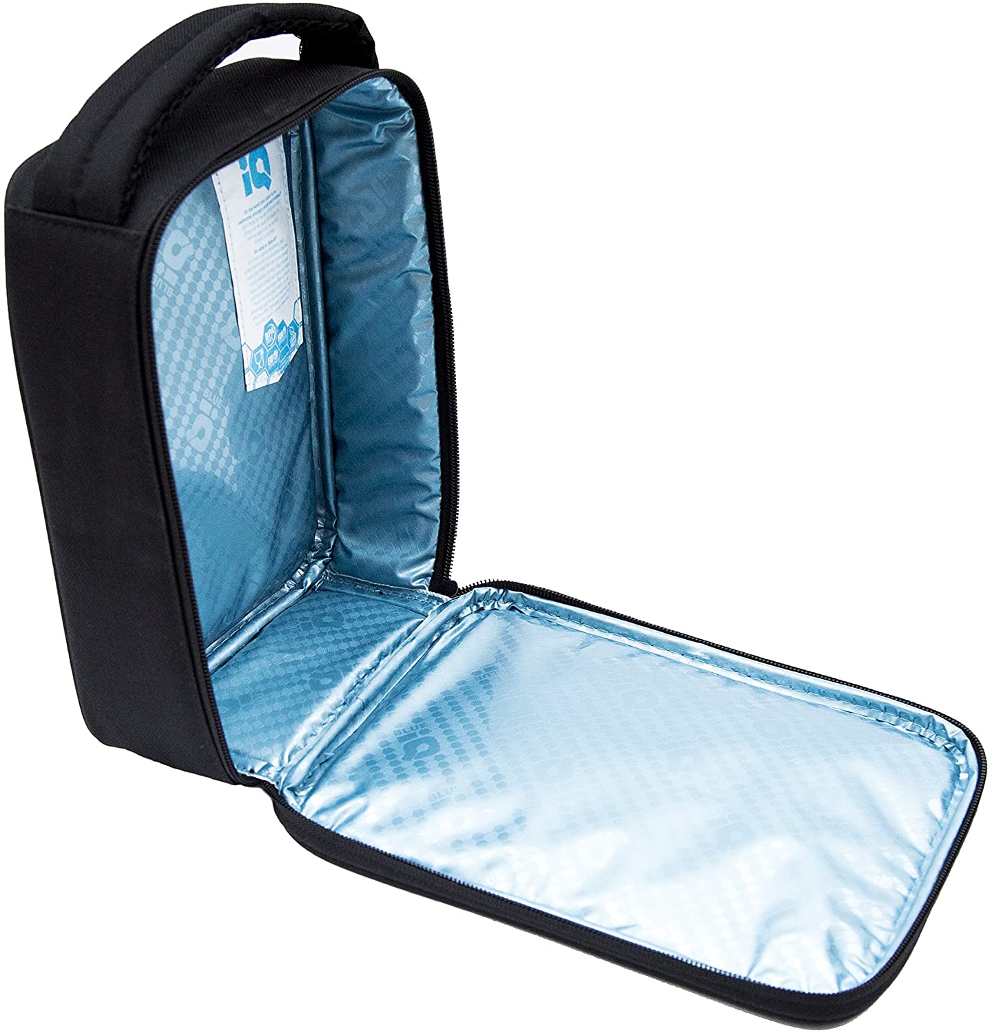 Smash Insulated Lunch Bag, Fabric, 8cm x 18cm x 25cm,Black - Image 2