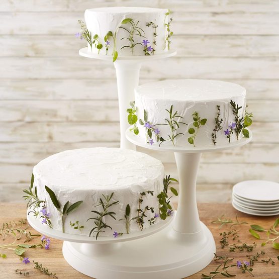 Wilton 3 Tier Pillar Cake Stand, 41.1 x 50.1 cm (17 x 19.75 in) high - Image 3