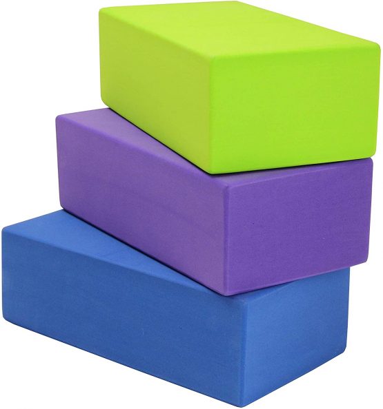 Yoga-Mad High Density Yoga Brick Blocks, Anti Slip, Lightweight and Travel Friendly - Image 2